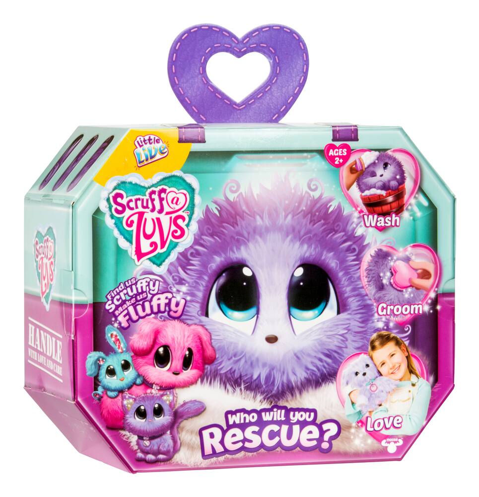 0little Live Pets Scruff-a-luvs Families Panda Rescue for sale online 