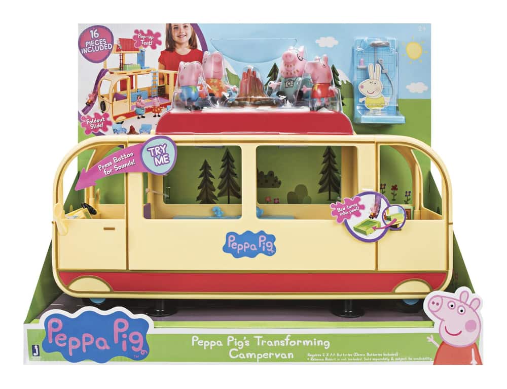 Peppa Pig Transforming Campervan Playset