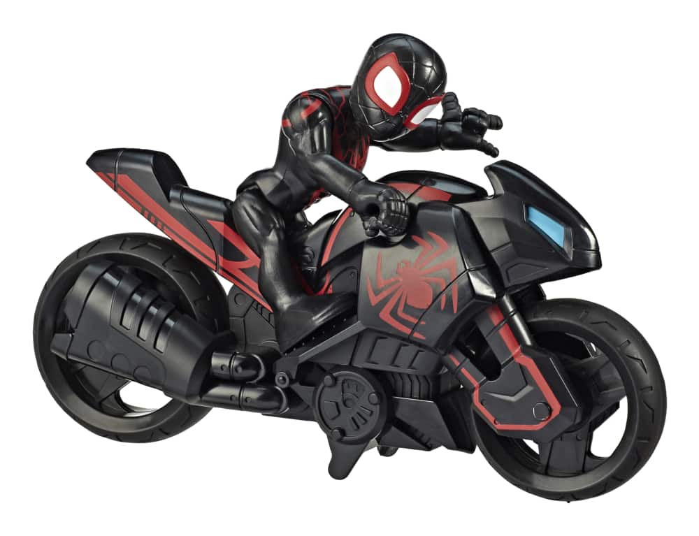 Playskool Heroes Marvel Super Hero Adventures Spiderman W/ Motorcycle 