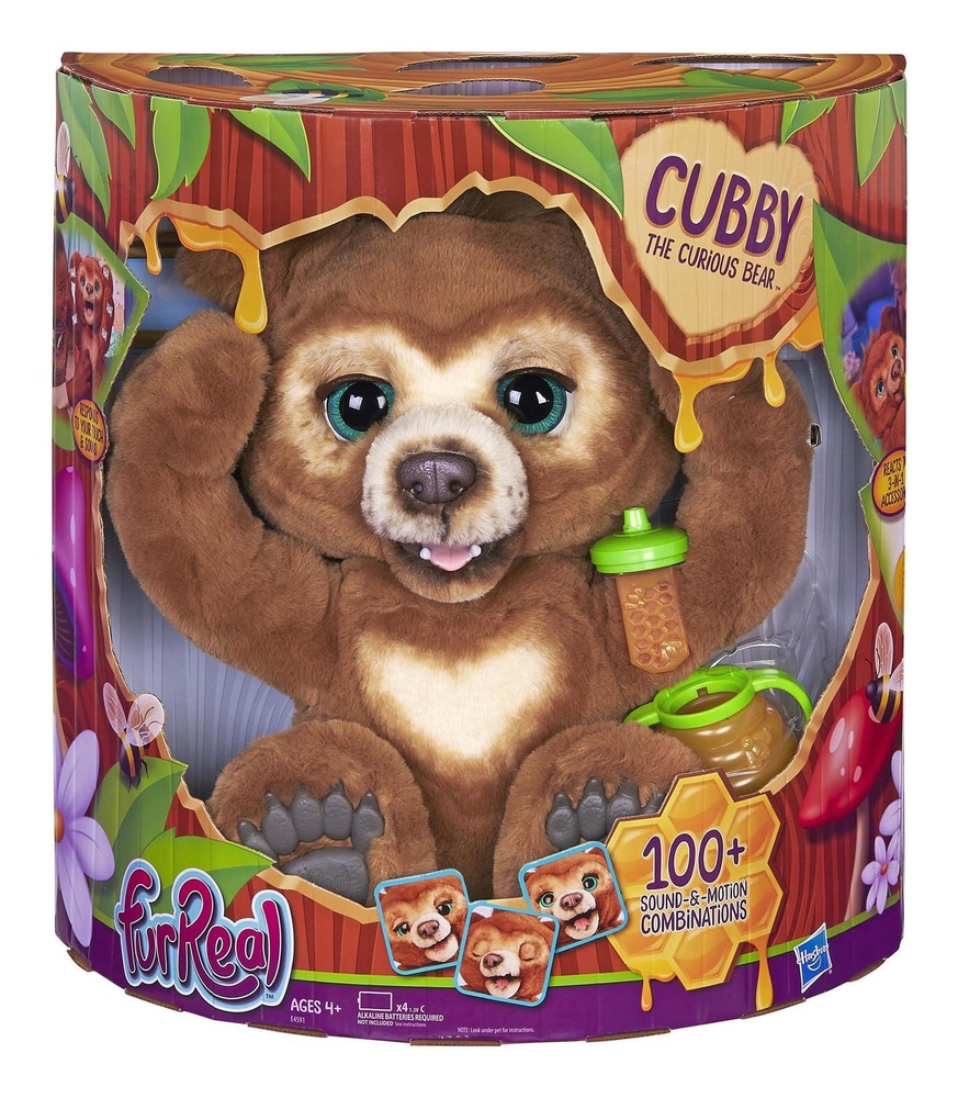 furReal Cubby, the Curious Bear Interactive Plush Toy Canadian Tire