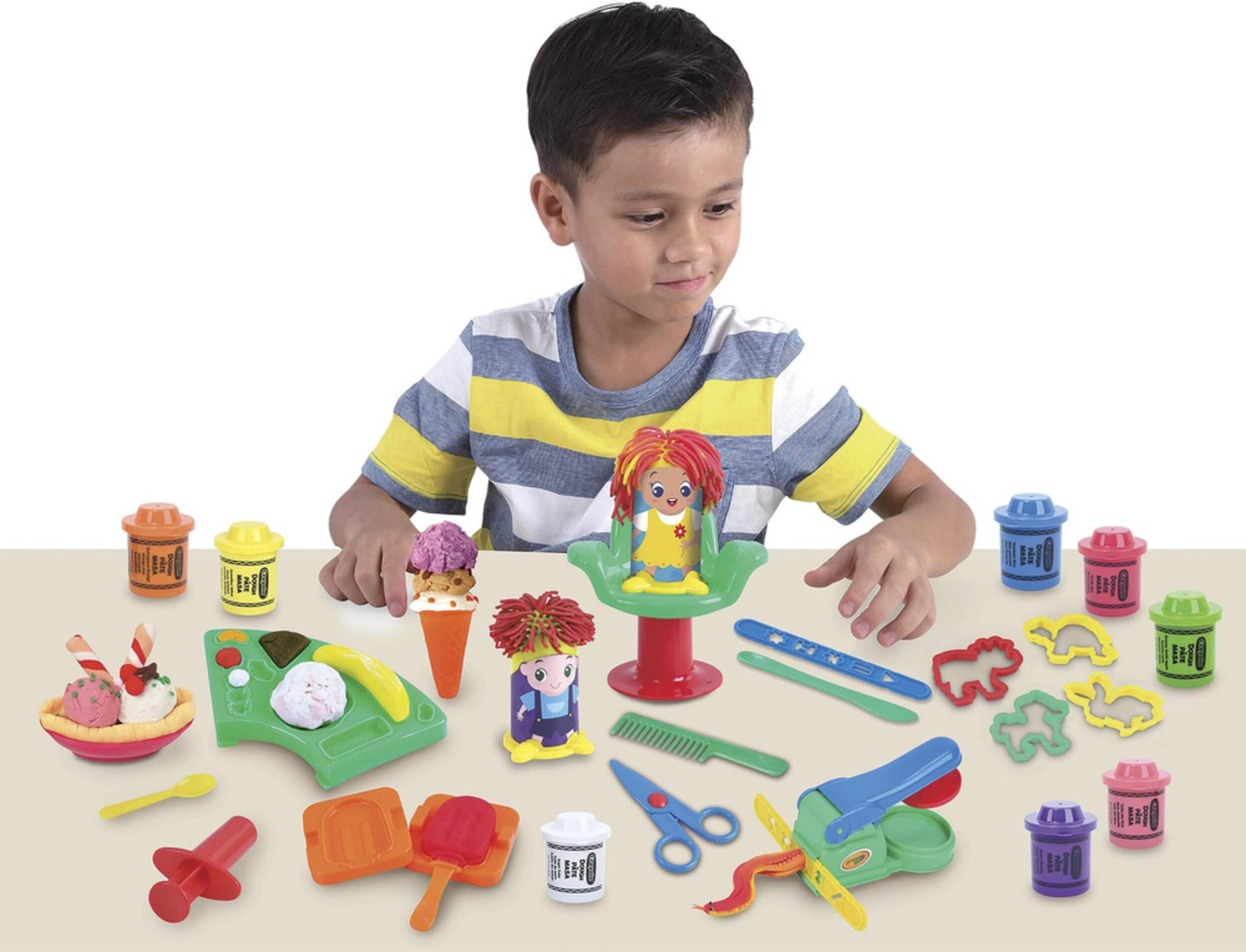 Ensemble de pâte à modeler Crayola, format géant Composite_or_Mixed