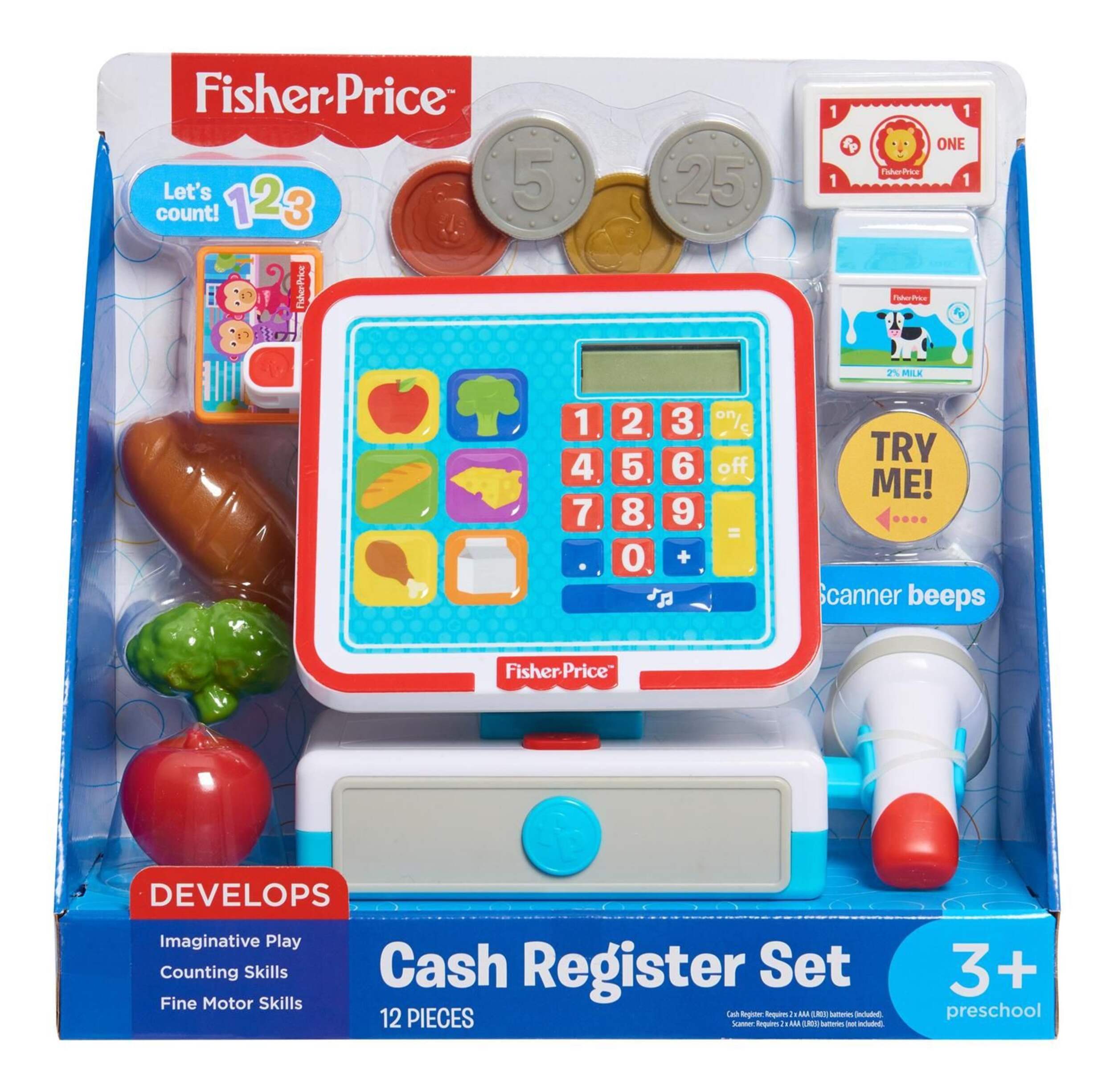 Fisher-Price® Cash Register Set Front_Flat