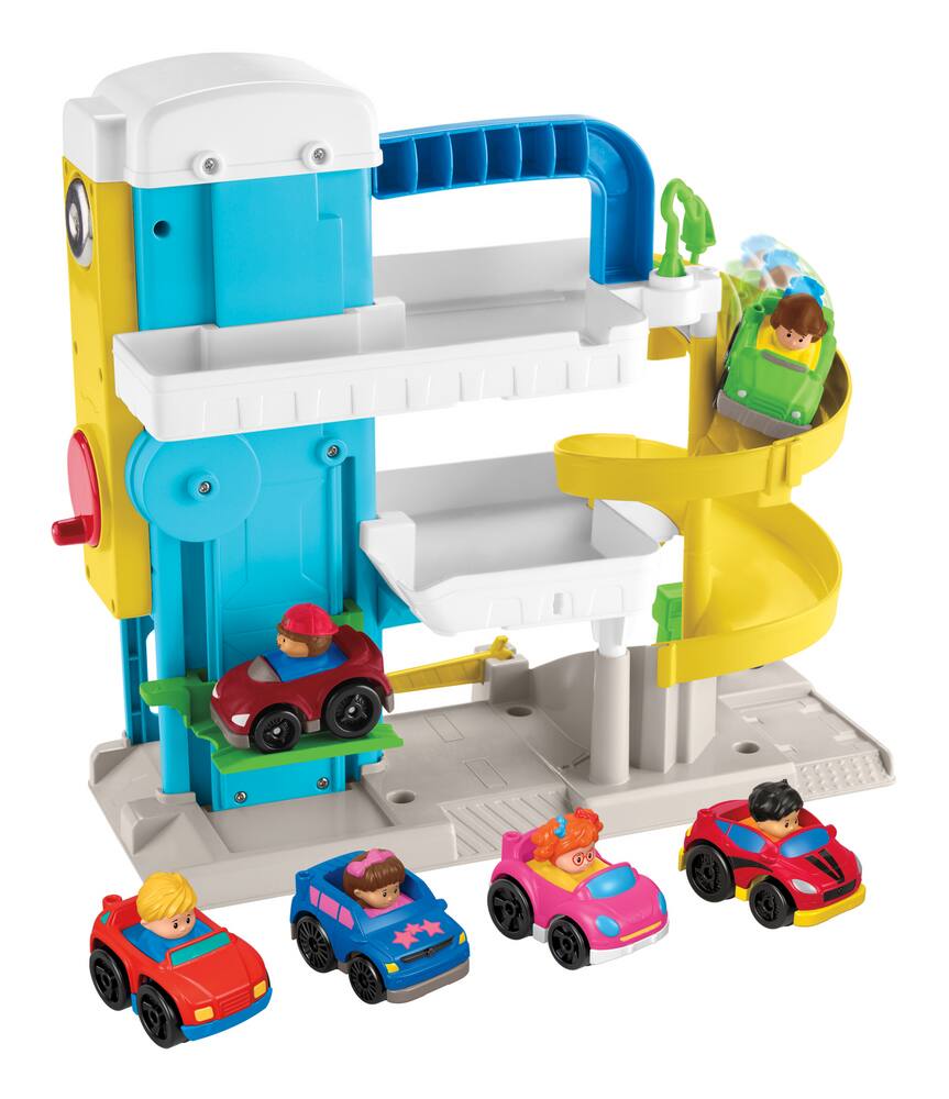 Fisher-Price® Little People® Helpful Neighbor's Garage Playset w/Cars ...