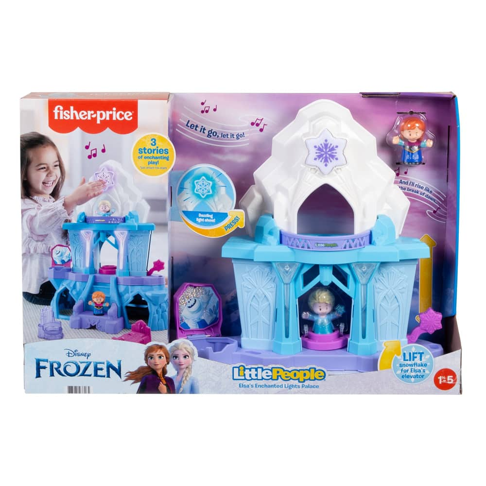 fisher price little people disney frozen elsa's ice palace stores