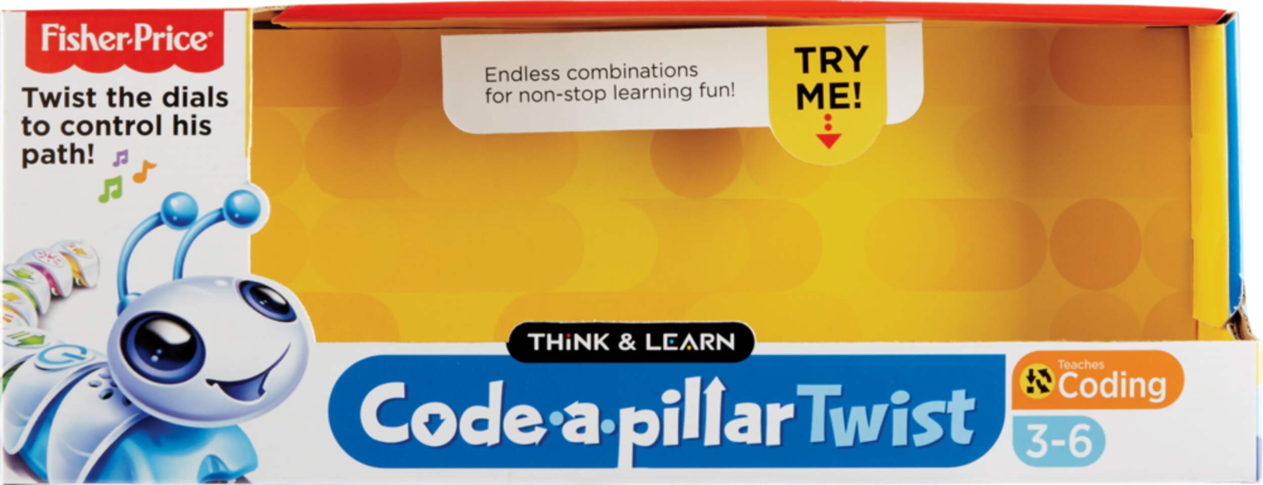 Fisher-Price® Think & Learn Code-a-pillar Twist™ Front_Flat