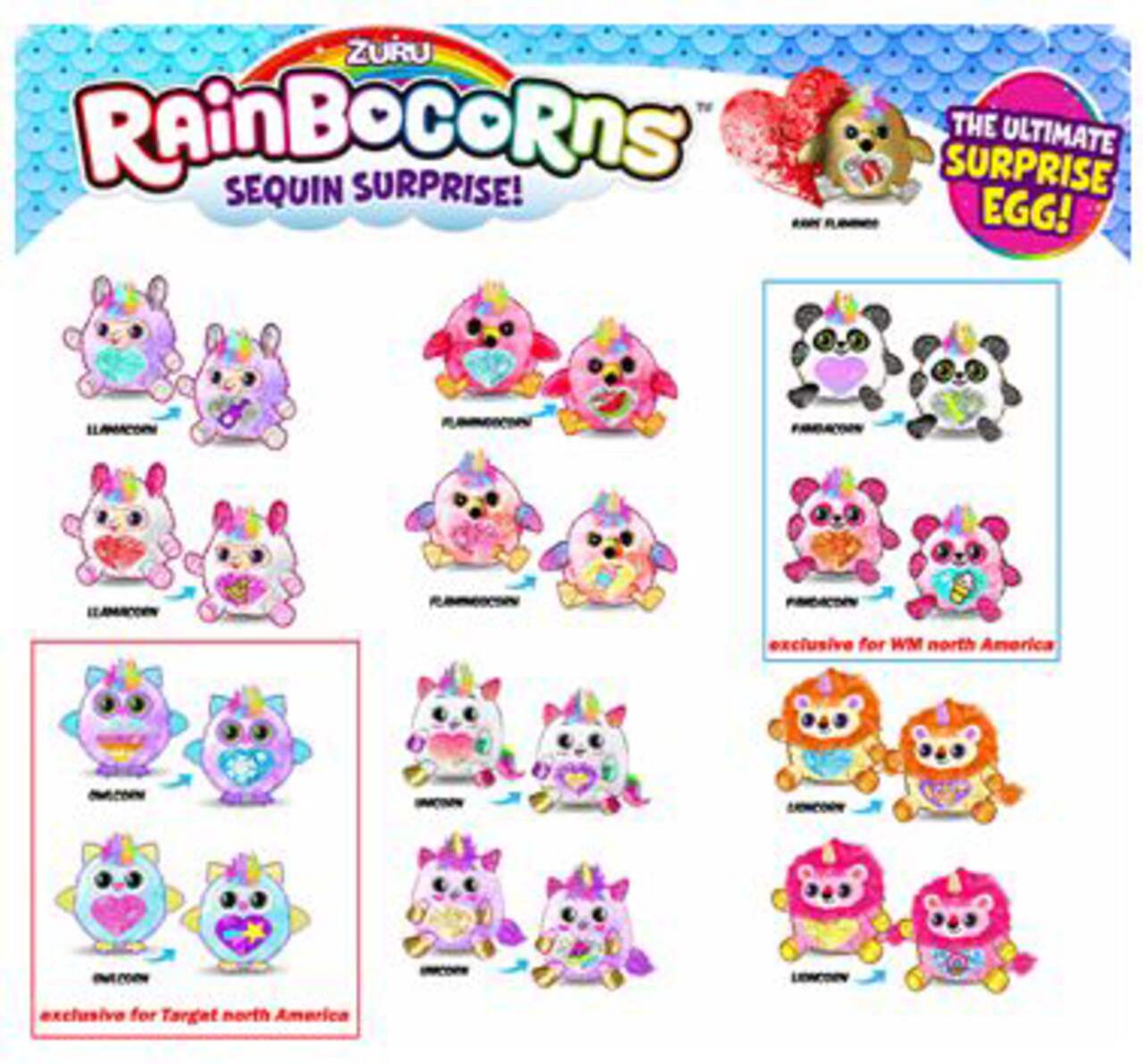 Zuru Rainbocorns Series 3 Wild Heart Surprise Play Toy For