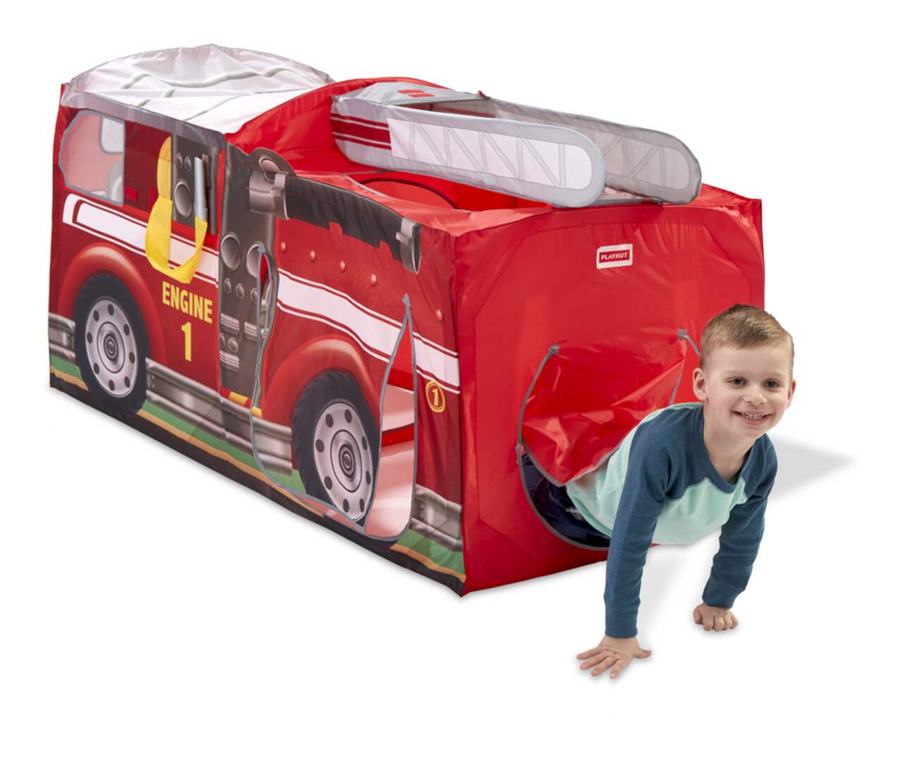 Playhut® Fire Truck Rescue Pop-Up Play Tent