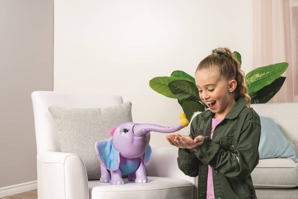 Spin Master 6047248 Juno My Baby Elephant with Interactive Moving Trunk for sale online 