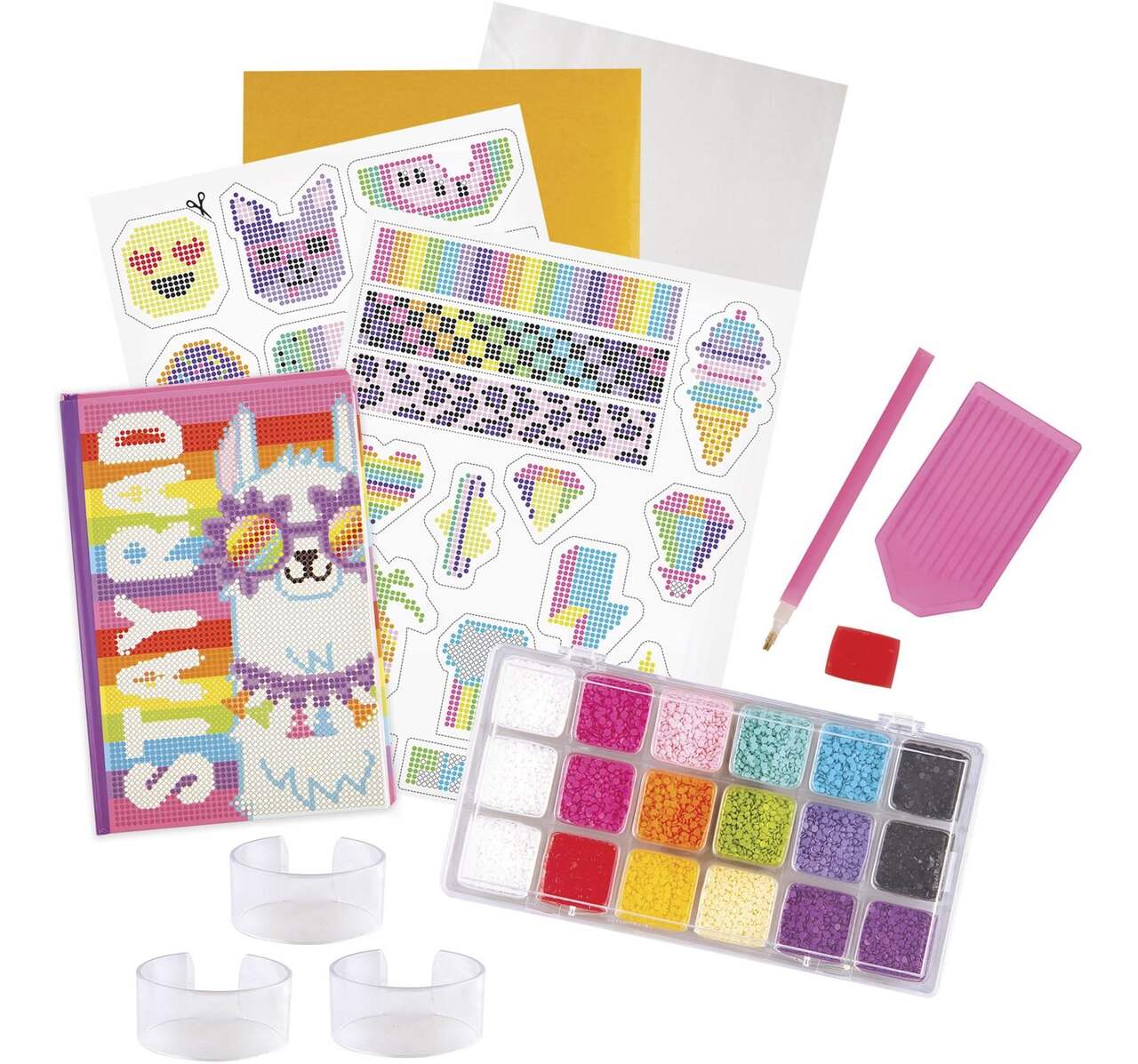 Fashion Angels Graphic Activity Journal Design Set w/ Pen Decorate Your  Own- New