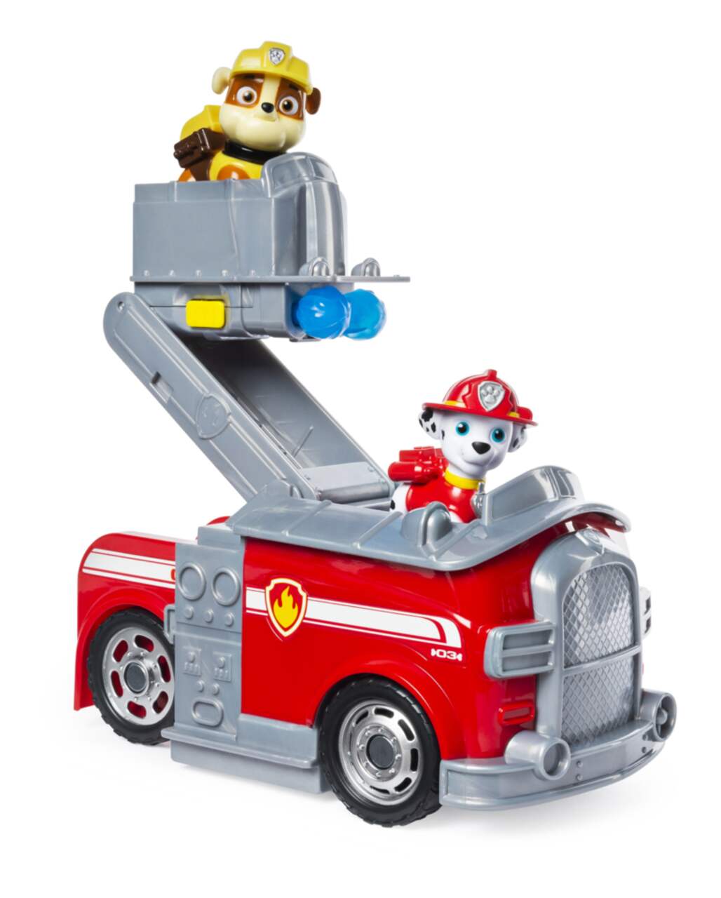 Camion pompier pat patrouille avec Marcus - pat patrouille