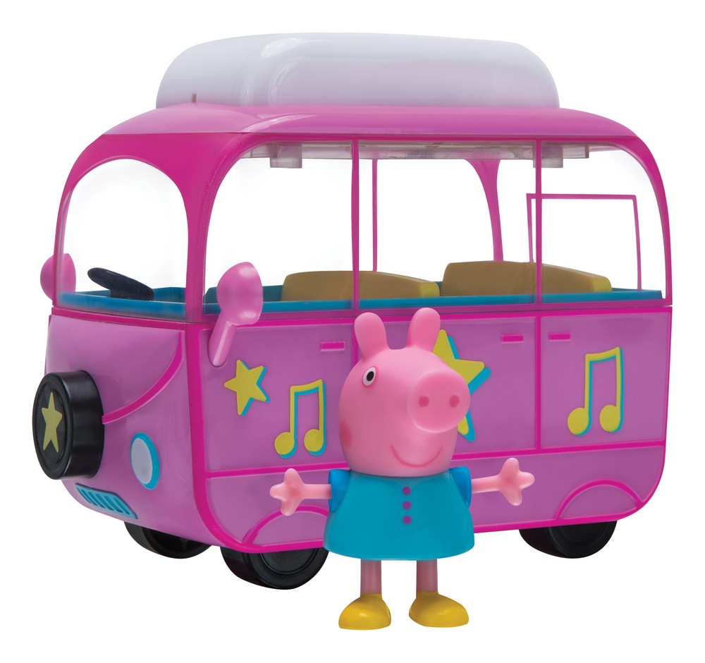 Peppa Pig Little Celebration Campervan Vehicle Toys For Kids, Assorted