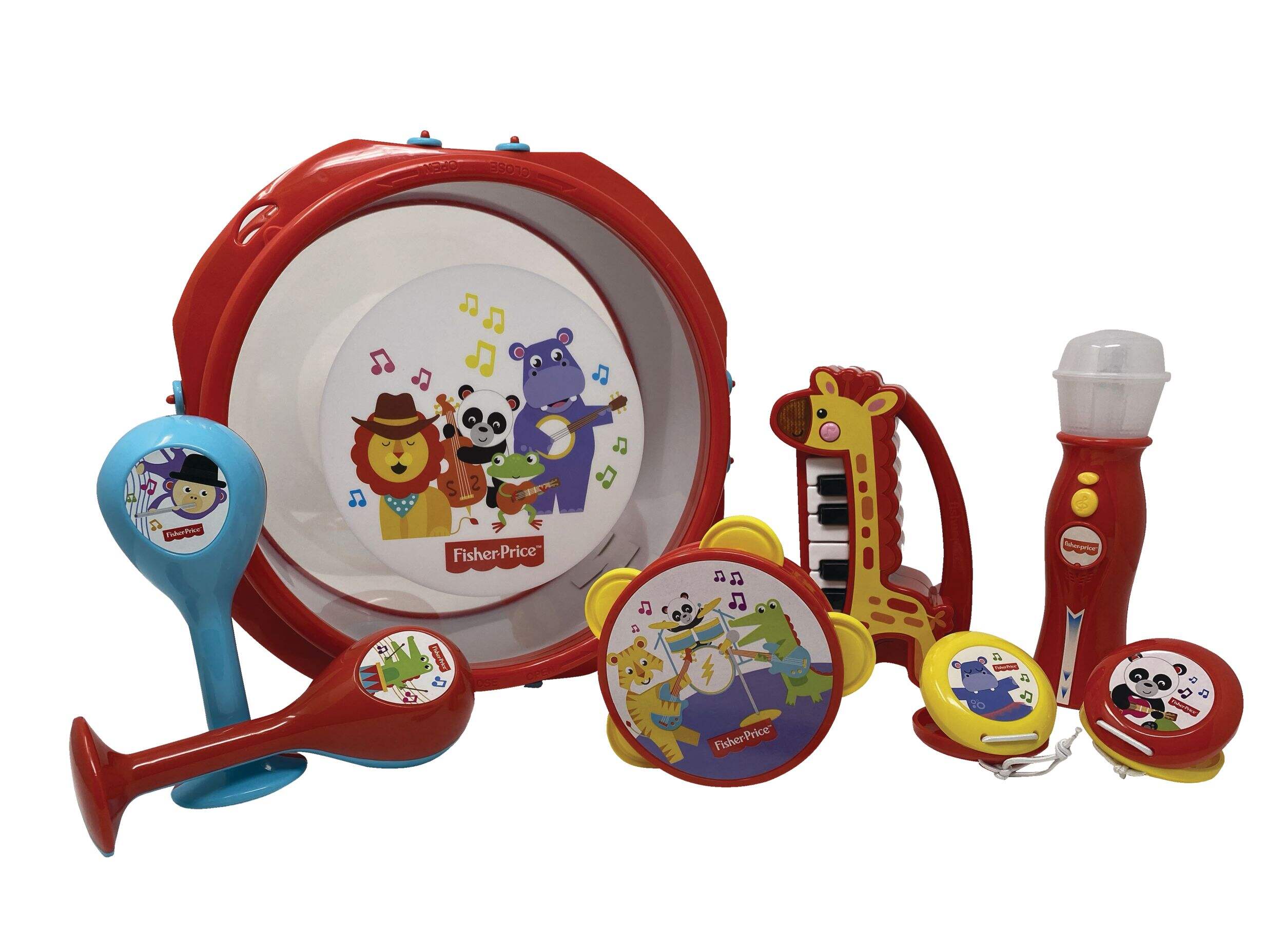 Fisher-Price® My First Band Set Musical Learning Playset for Toddlers, Ages 3+ Composite_or_Mixed