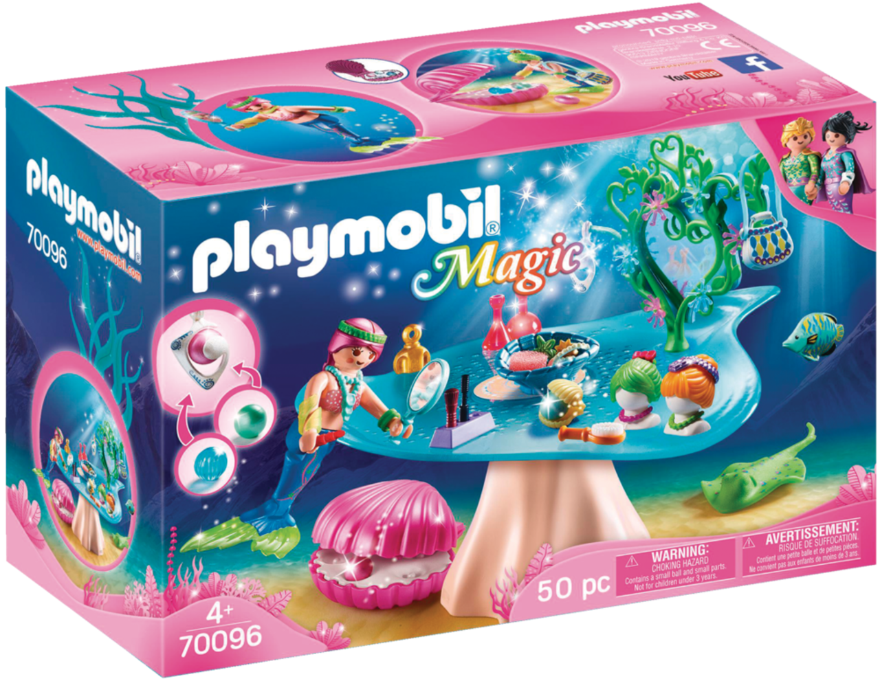  Playmobil Mermaid Prince And Princess : Toys & Games