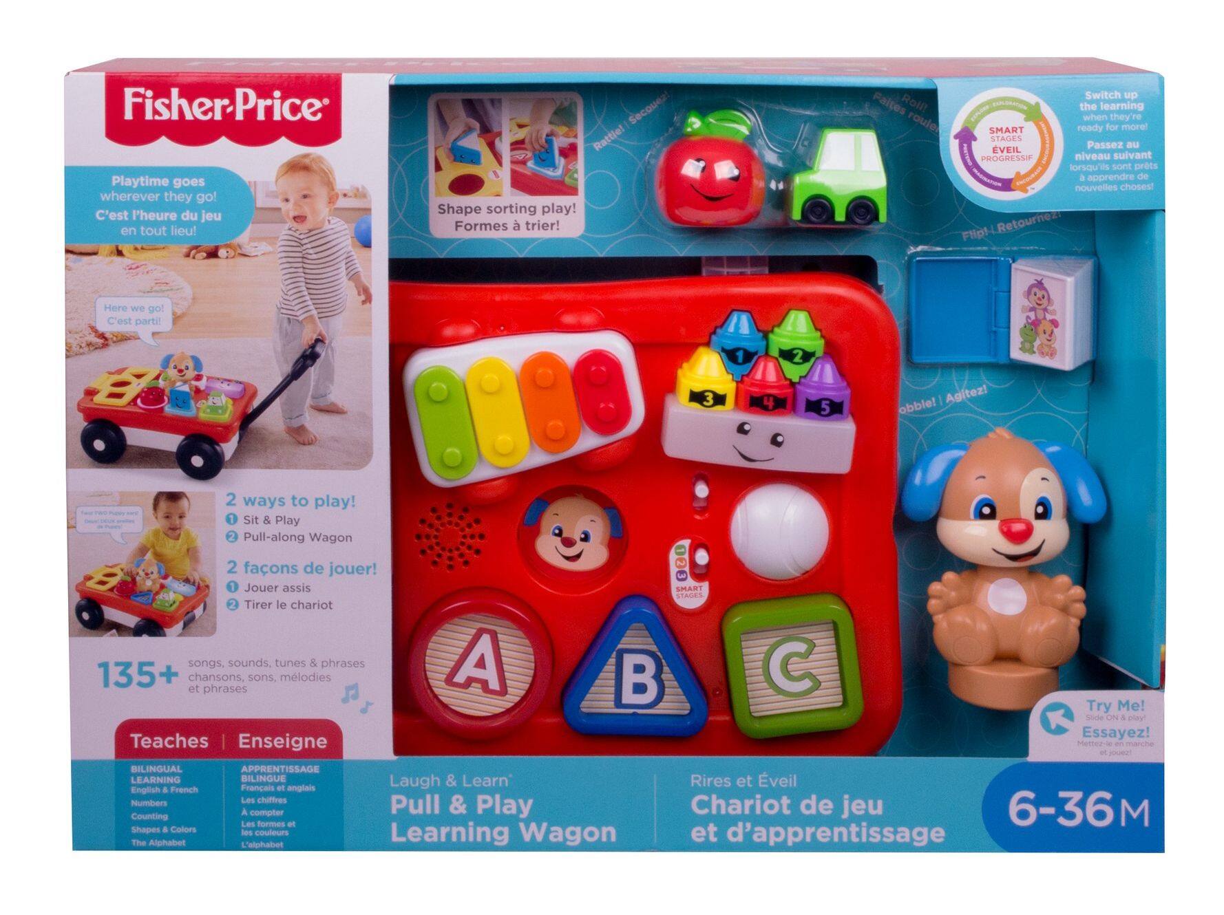 Fisher price laugh and learn wagon discount