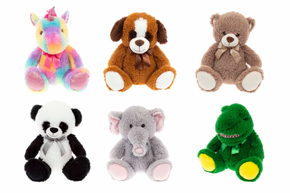 Small Plush Stuffed Animal Toys, Assorted | Party City