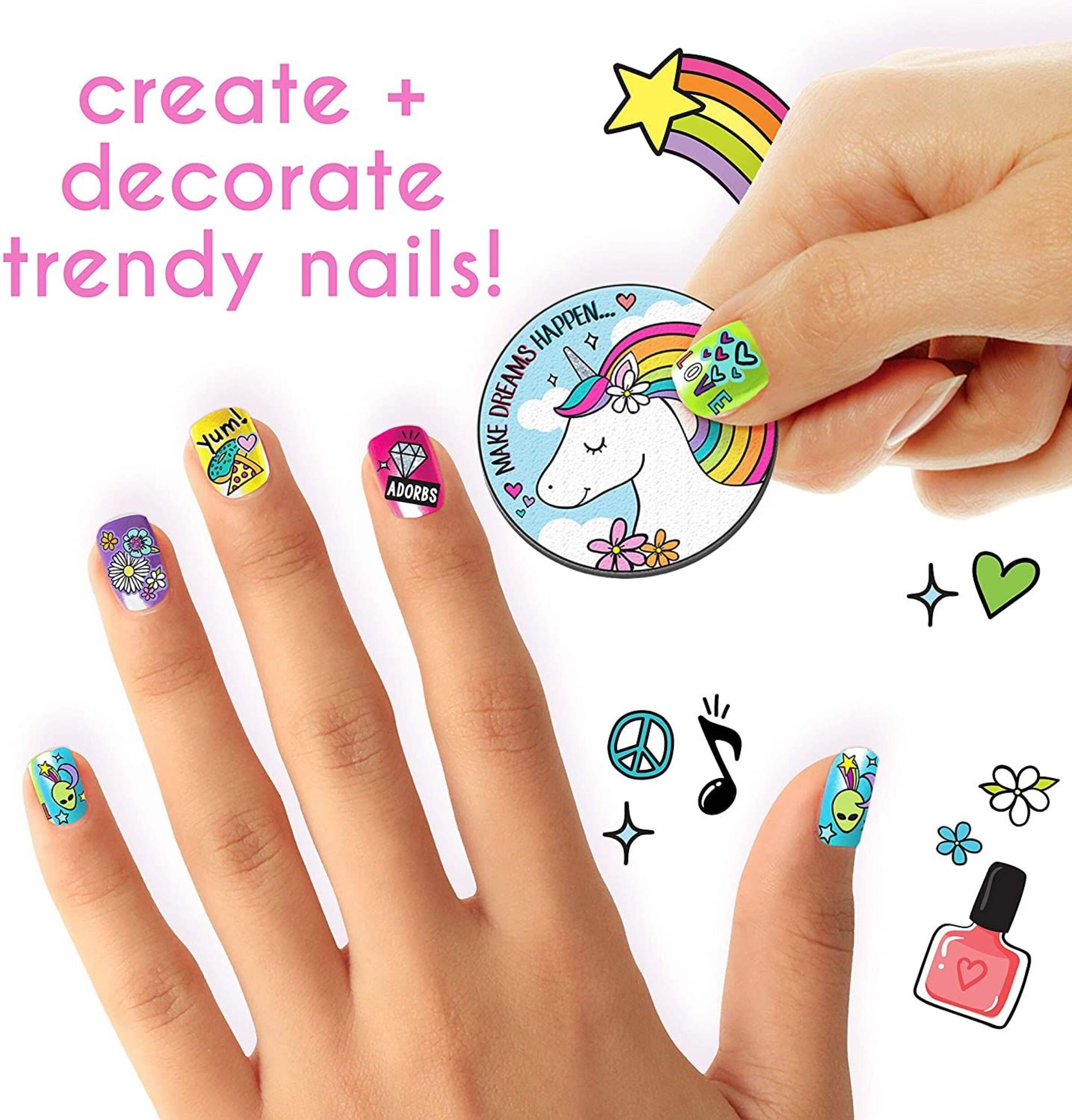 Just My Style All About Nail Art Kit For Kids, Ages 6+ | Canadian Tire - Just My Style All About Nail Art