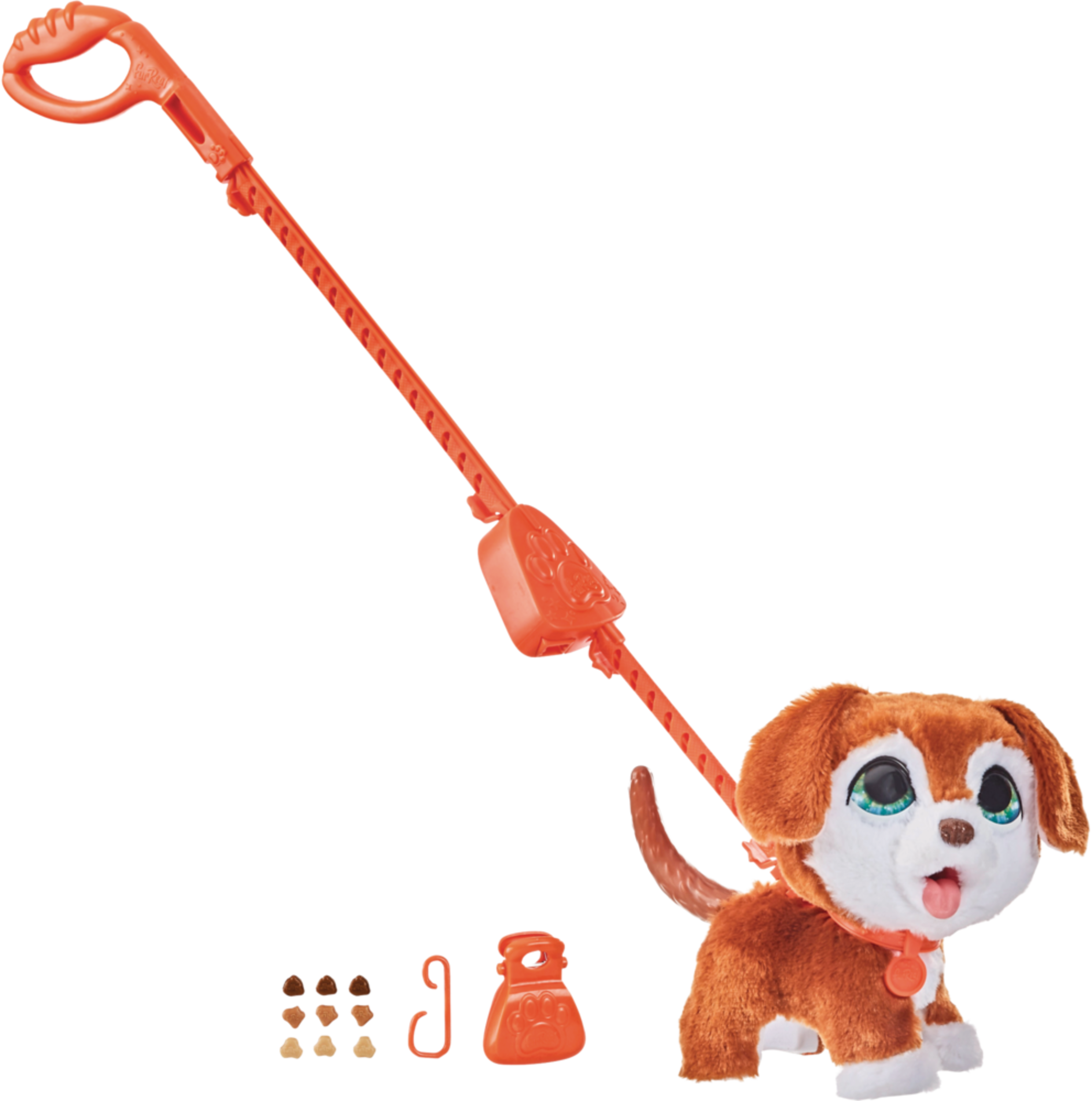 Hasbro furReal Poopalots Big Wags Puppy or Kitty Pet Toy For Kids, Assorted, Ages 4+ Composite_or_Mixed