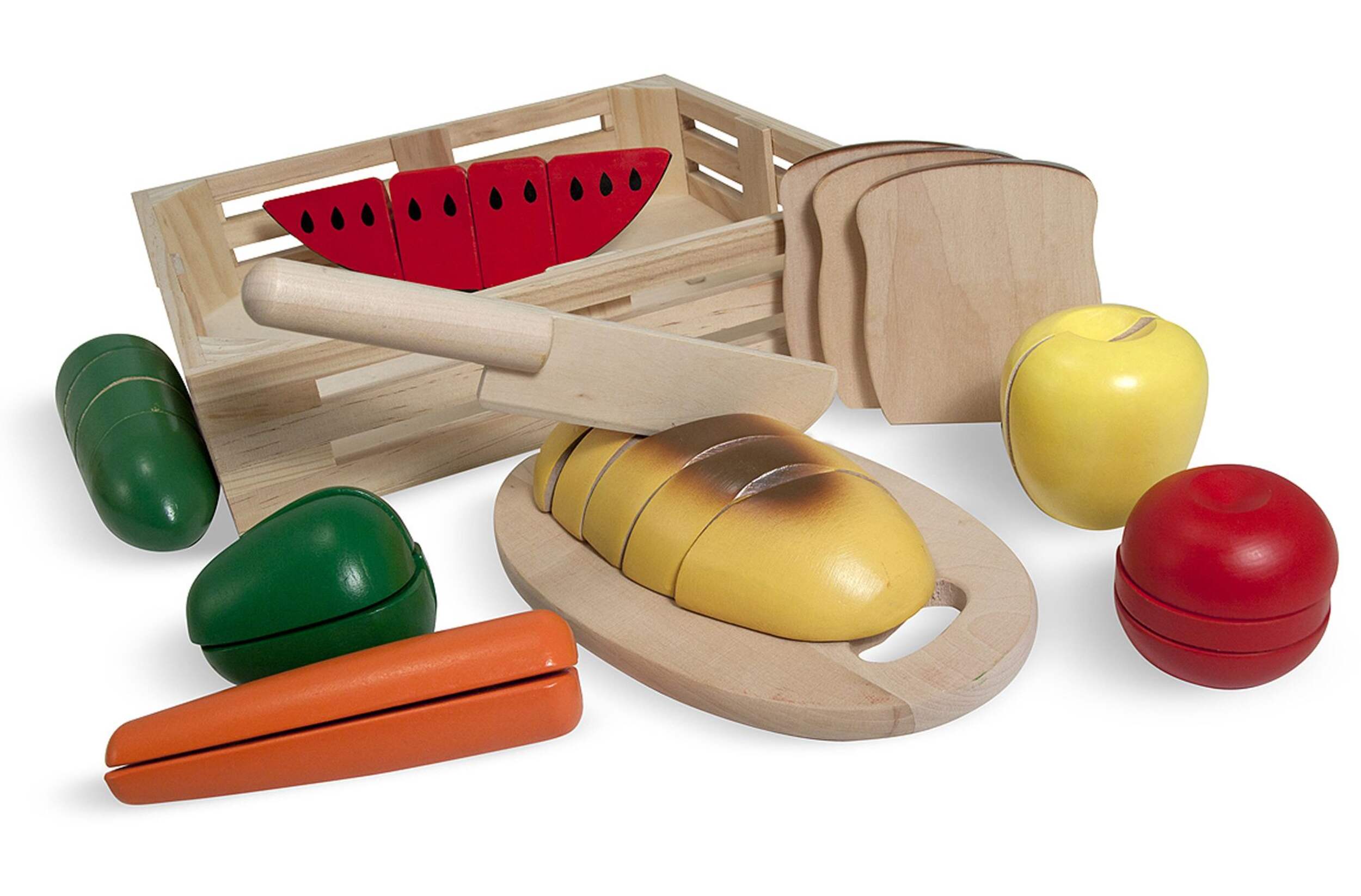 Aliments jouets à couper Melissa & Doug Front_Three_Fourths_Angled_Right