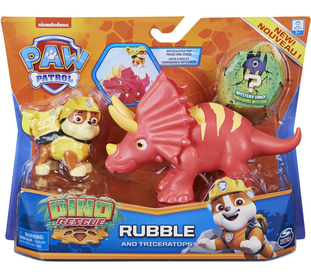 Nom Chien Pat Patrouille Dino Rescue Figurines de dinosaures Pat'Patrouille Dino Rescue, choix varié, 3 ans et  plus | Canadian Tire