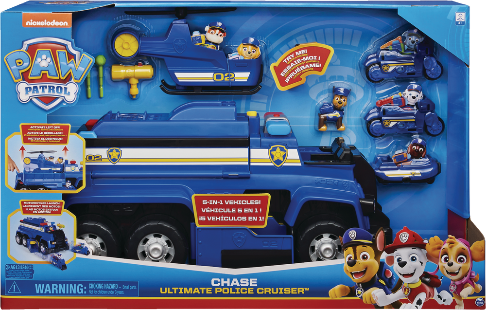 paw patrol cop car