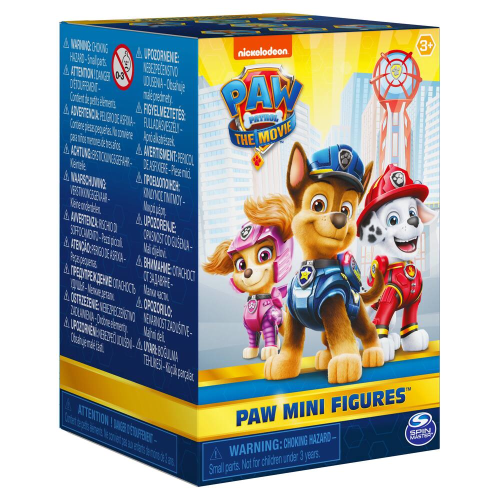 paw patrol mini figures set