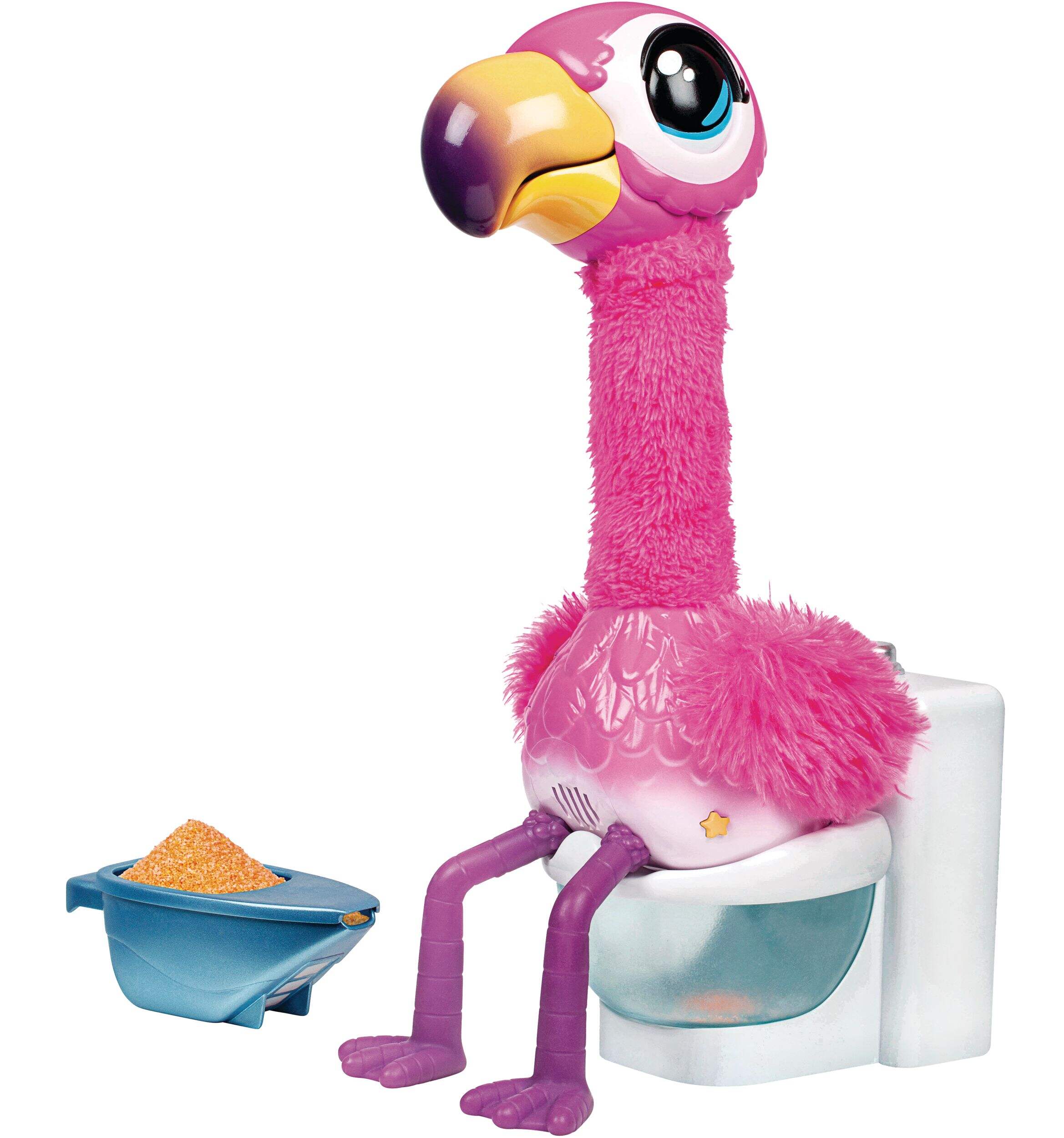 Little Live Pets Gotta Go Flamingo, Funny Interactive Toilet Toy For Kids, Ages 5+ Composite_or_Mixed