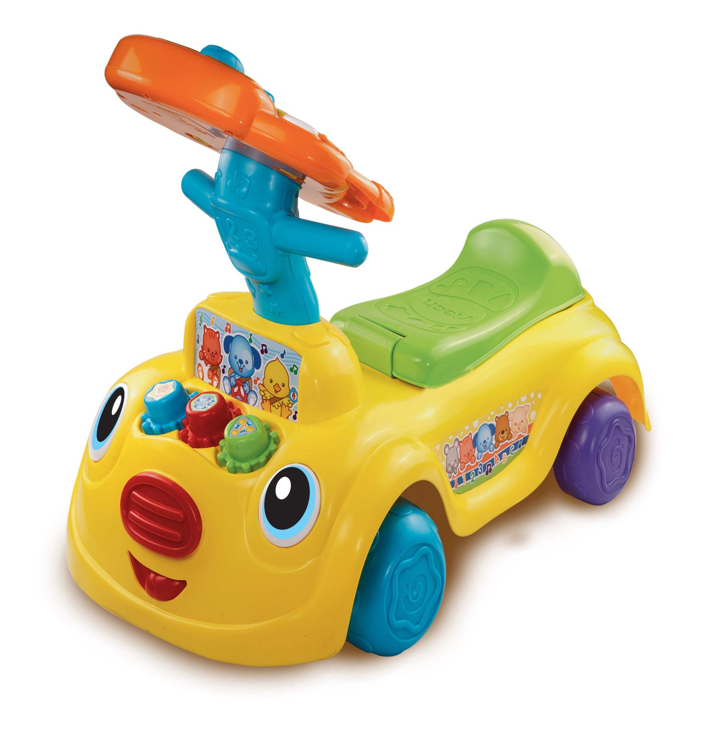 Vtech Sit to Stand Smart Cruiser, Walkers, Musical 2-in-1 Toy, English Edition, Age 6m+ Front_Angled_Left