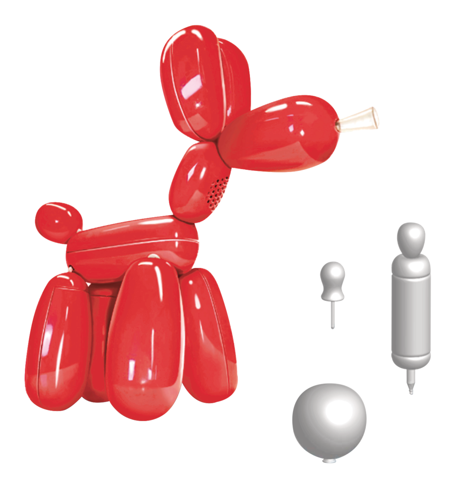 balloon dog interactive toy