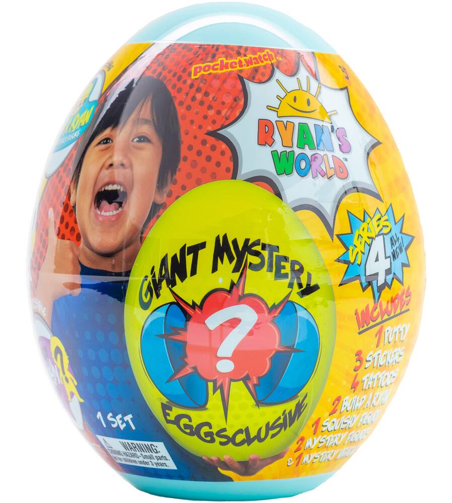 ryan toysreview giant egg