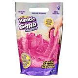 Sable Kinetic&nbsp;Sand, rose cristal, un sac de 2&nbsp;lb de sable scintillant entièrement naturel pour compresser, mélanger et mouler, 3 ans et plus Front_Flat
