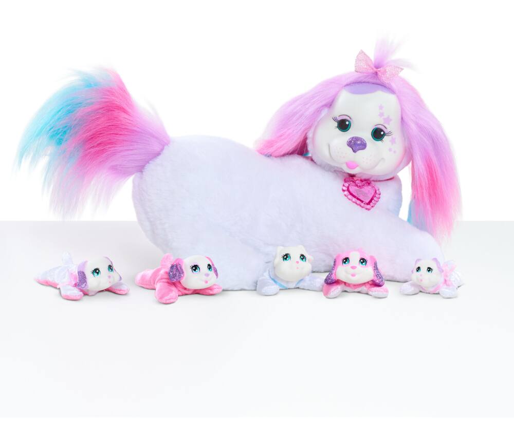 toy dog with puppies