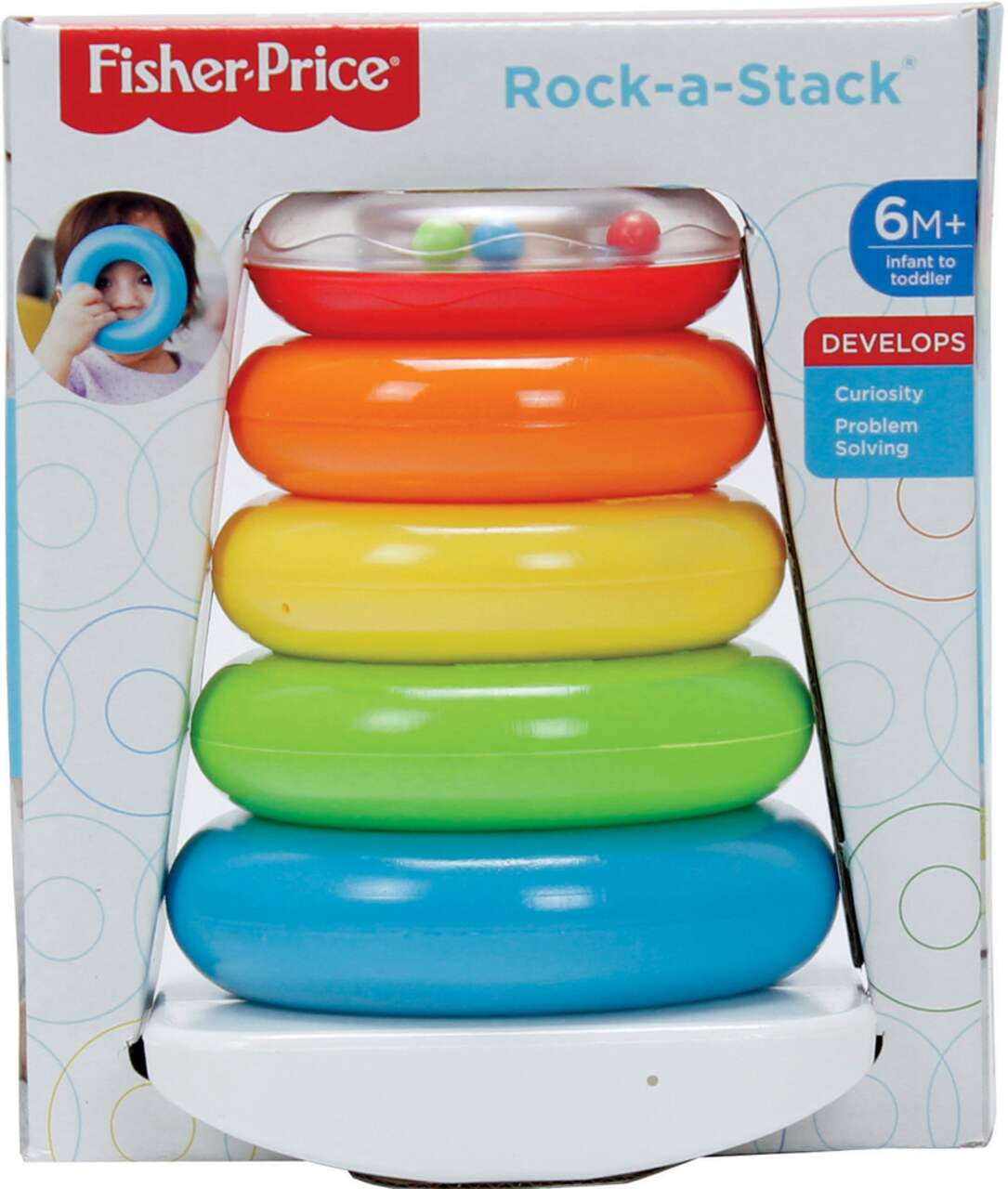 Fisher price hot sale stackable rings