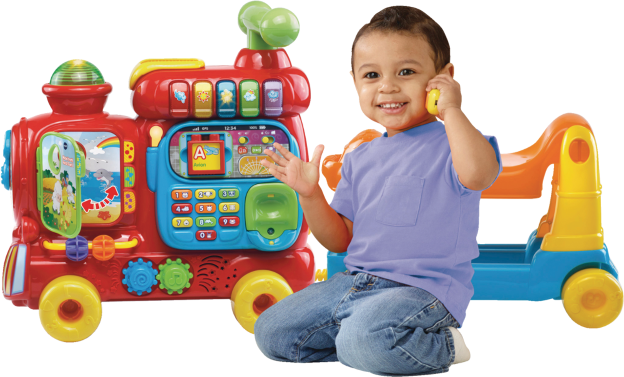 Vtech sit to stand ultimate alphabet best sale train replacement walkie talkie