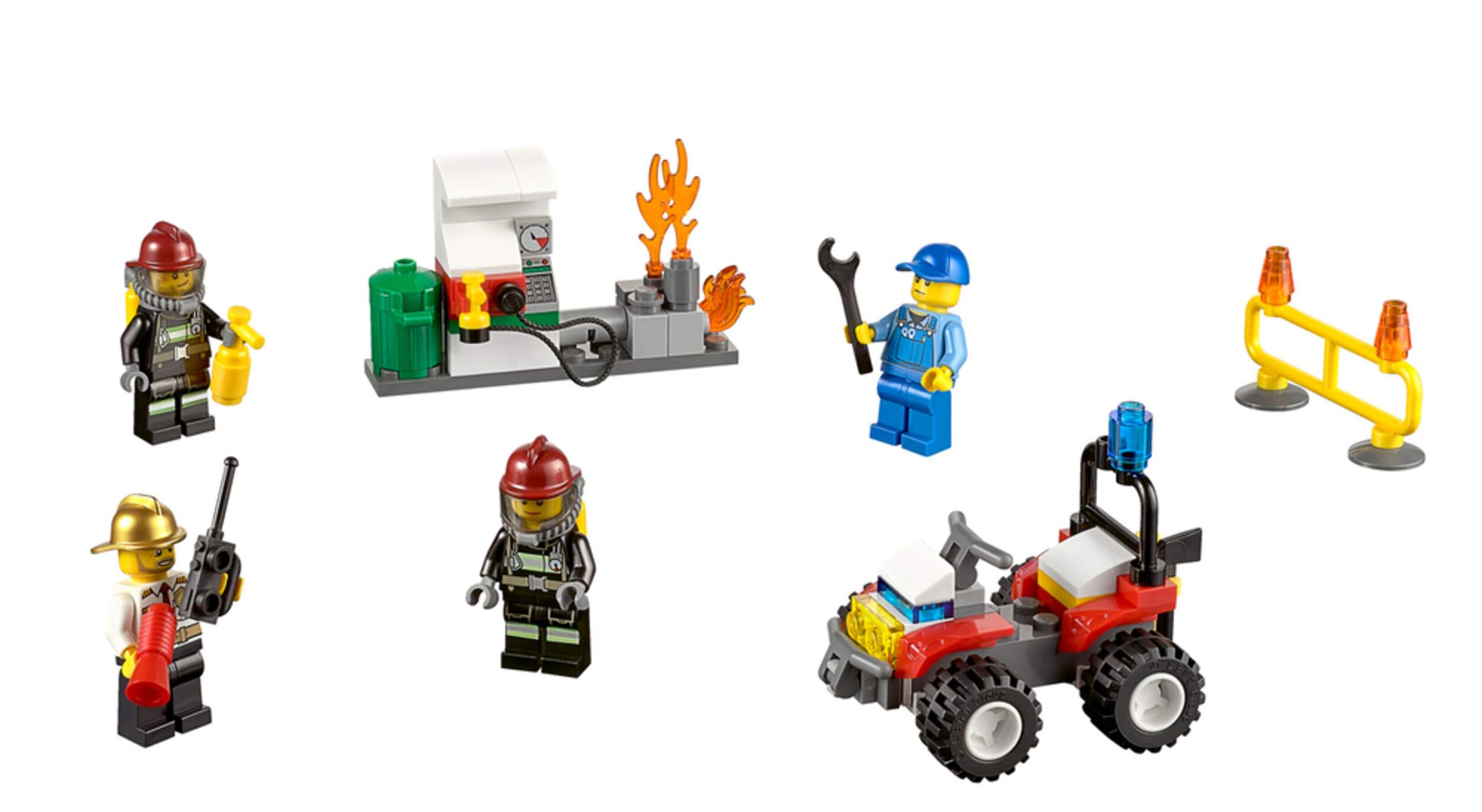 Ensemble de départ Lego City, pompiers Composite_or_Mixed