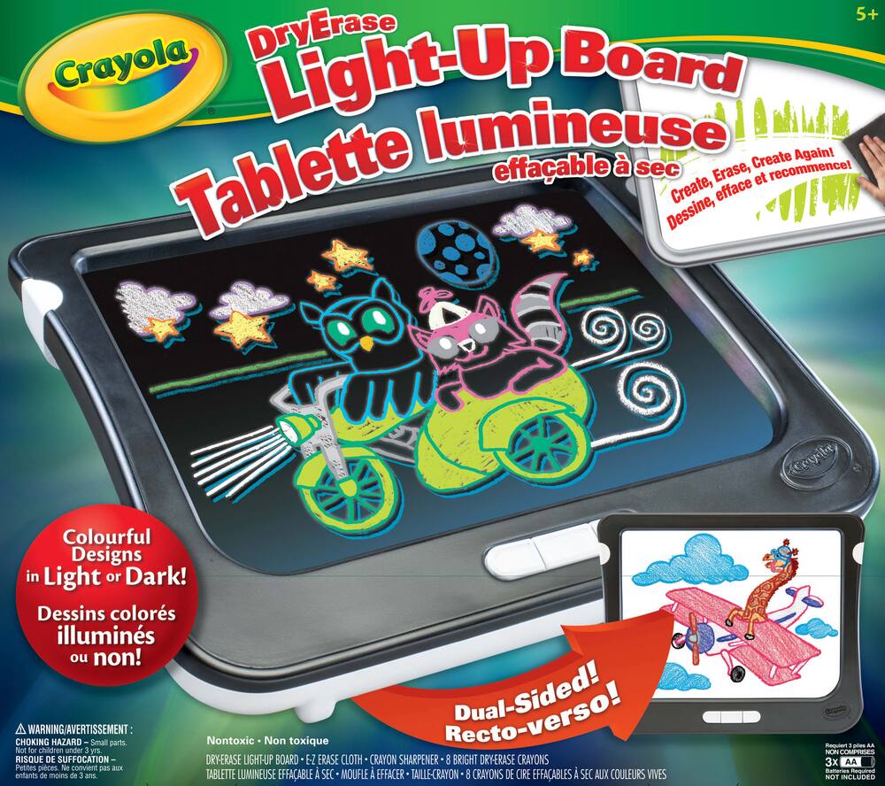 Crayola Dry Erase Light Up Board | Canadian Tire