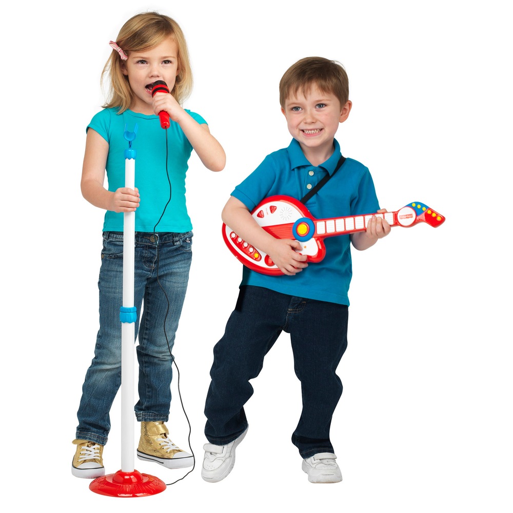 Fisher Price Rockstar Guitar & Microphone Canadian Tire