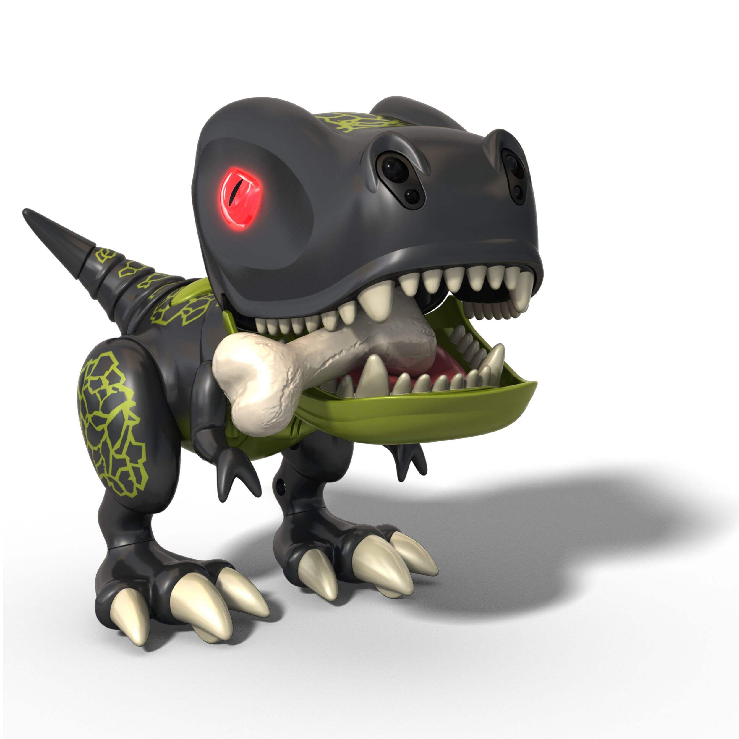 Zoomer Chomplingz Mini Chomper Pet Dinosaur Front_Angled_Right