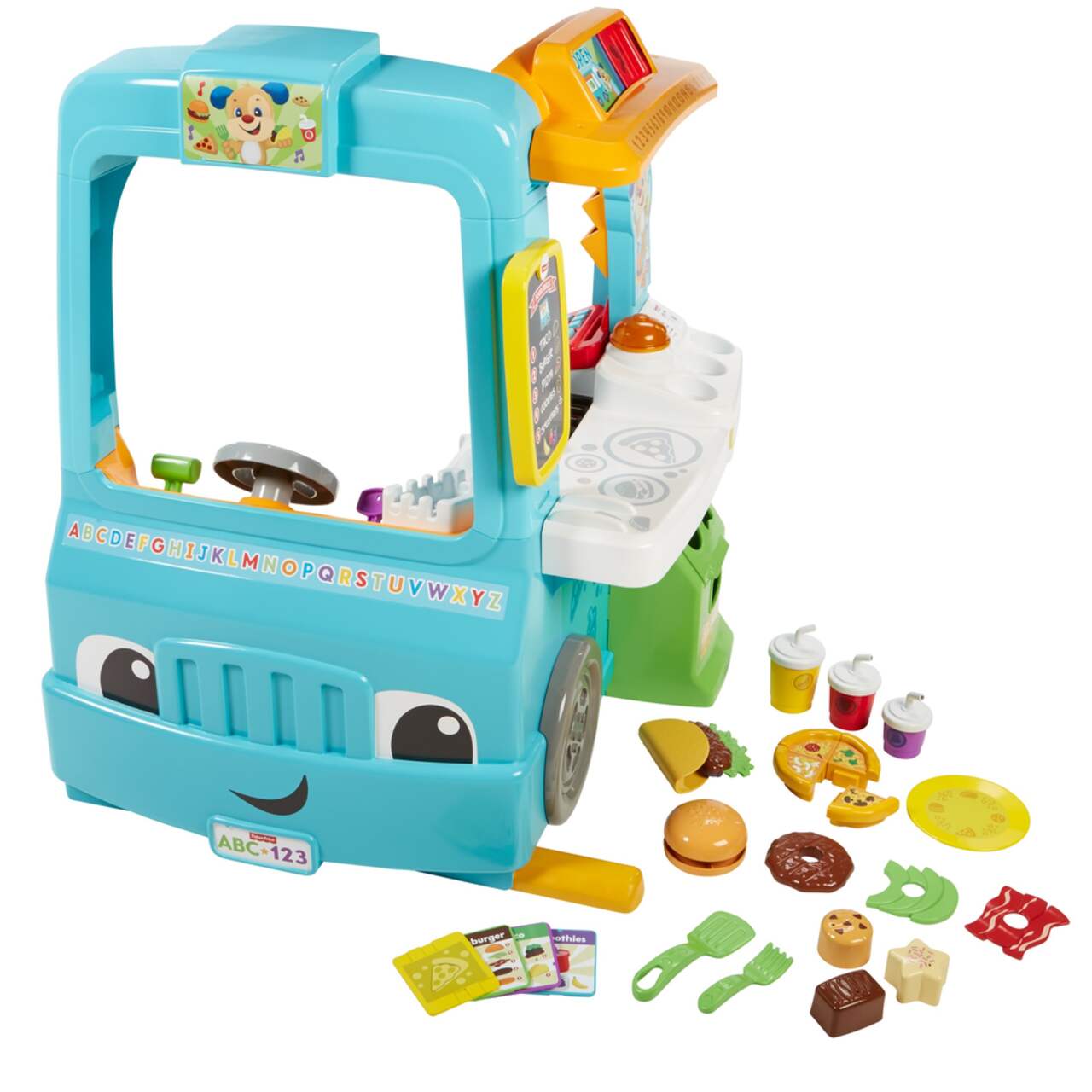 Fisher Price Laugh Learn Servin Up Fun Food Truck English Canadian Tire