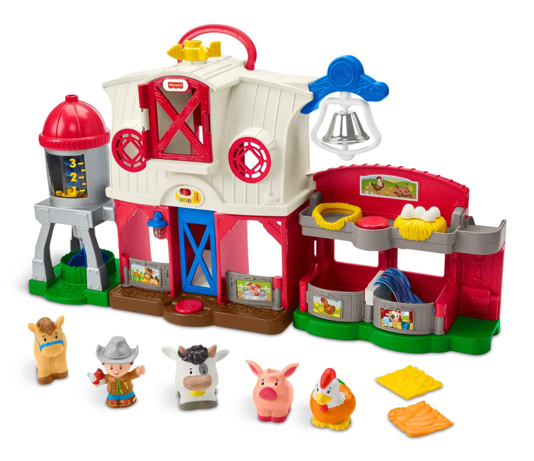 Fisher-Price Little People Friends Together Play House Toddler Learning  Playset, 10 Pieces 