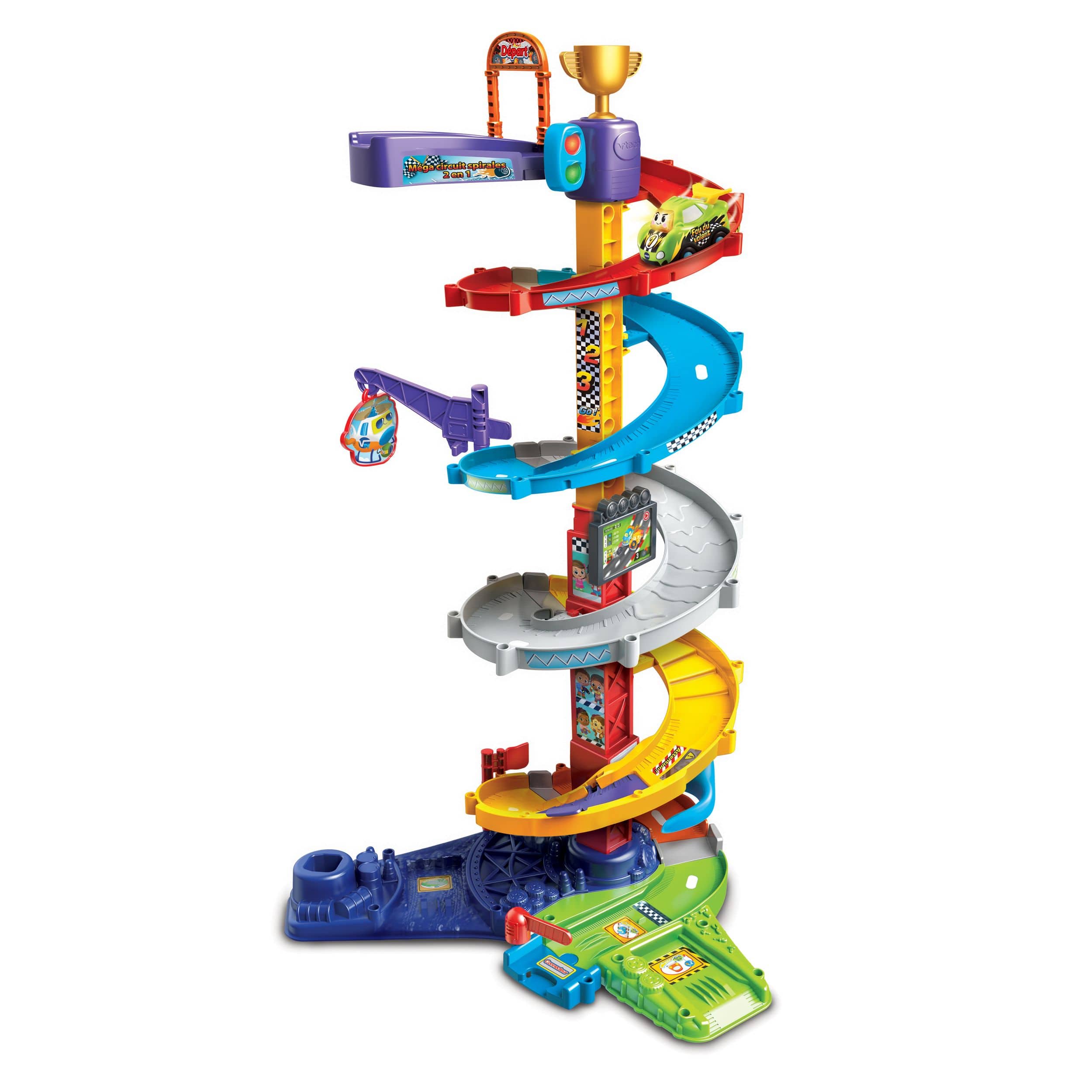 VTech Go! Go! Smart Wheels Ultimate Corkscrew Tower, French, Ages