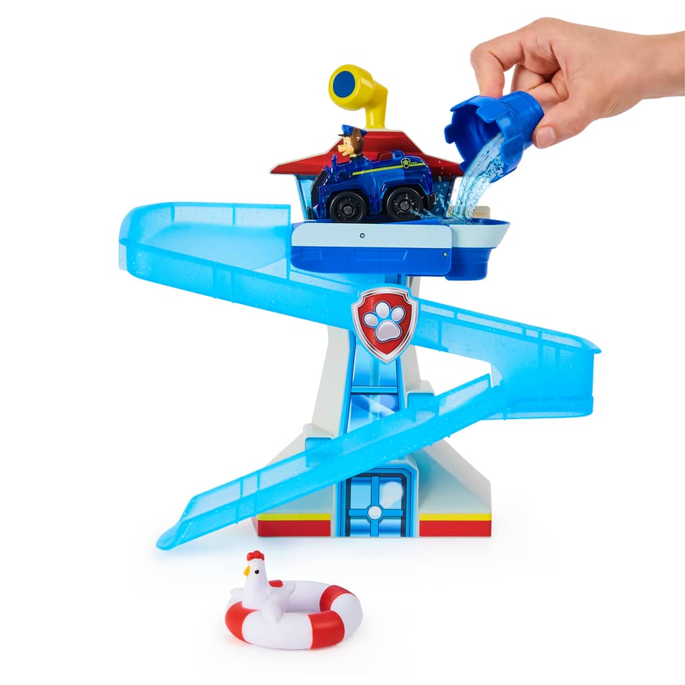 paw patrol adventure bay bath playset