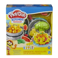 Play-Doh Kitchen Creations Silly Snacks Playset, Multi-Colour, Assorted Styles, Ages 3+ Front_Elevated