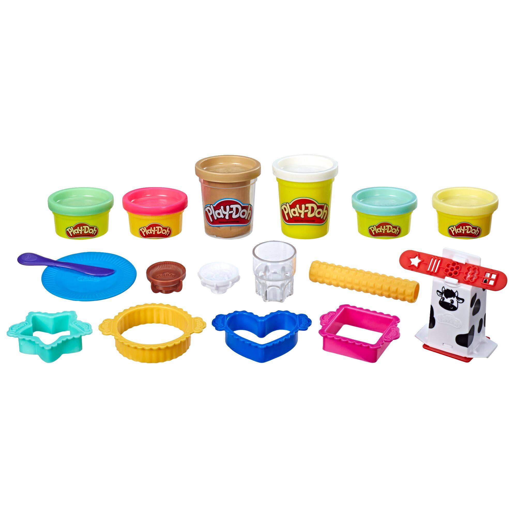 Play-Doh Kitchen Creations Silly Snacks Playset, Multi-Colour