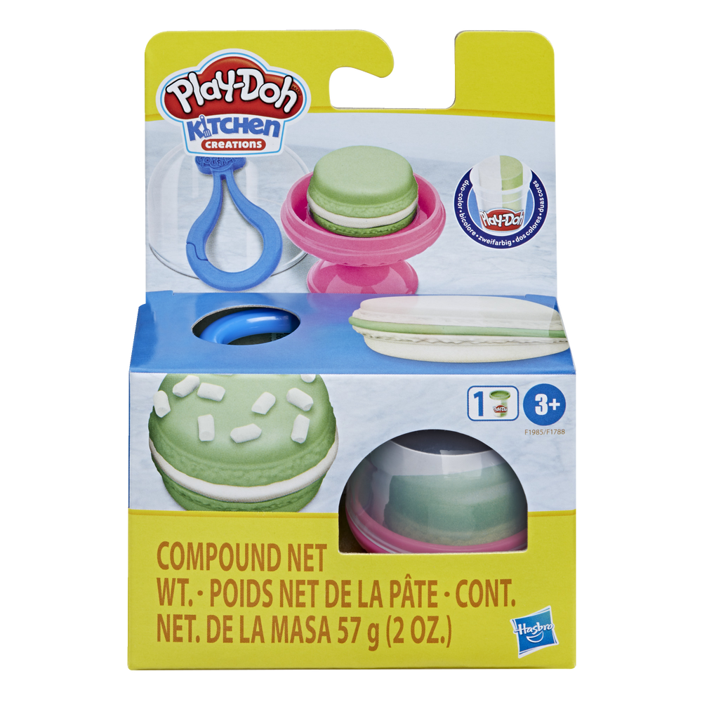 PlayDoh Kitchen Creations Cupcakes & Macaron Compound Set, Assorted