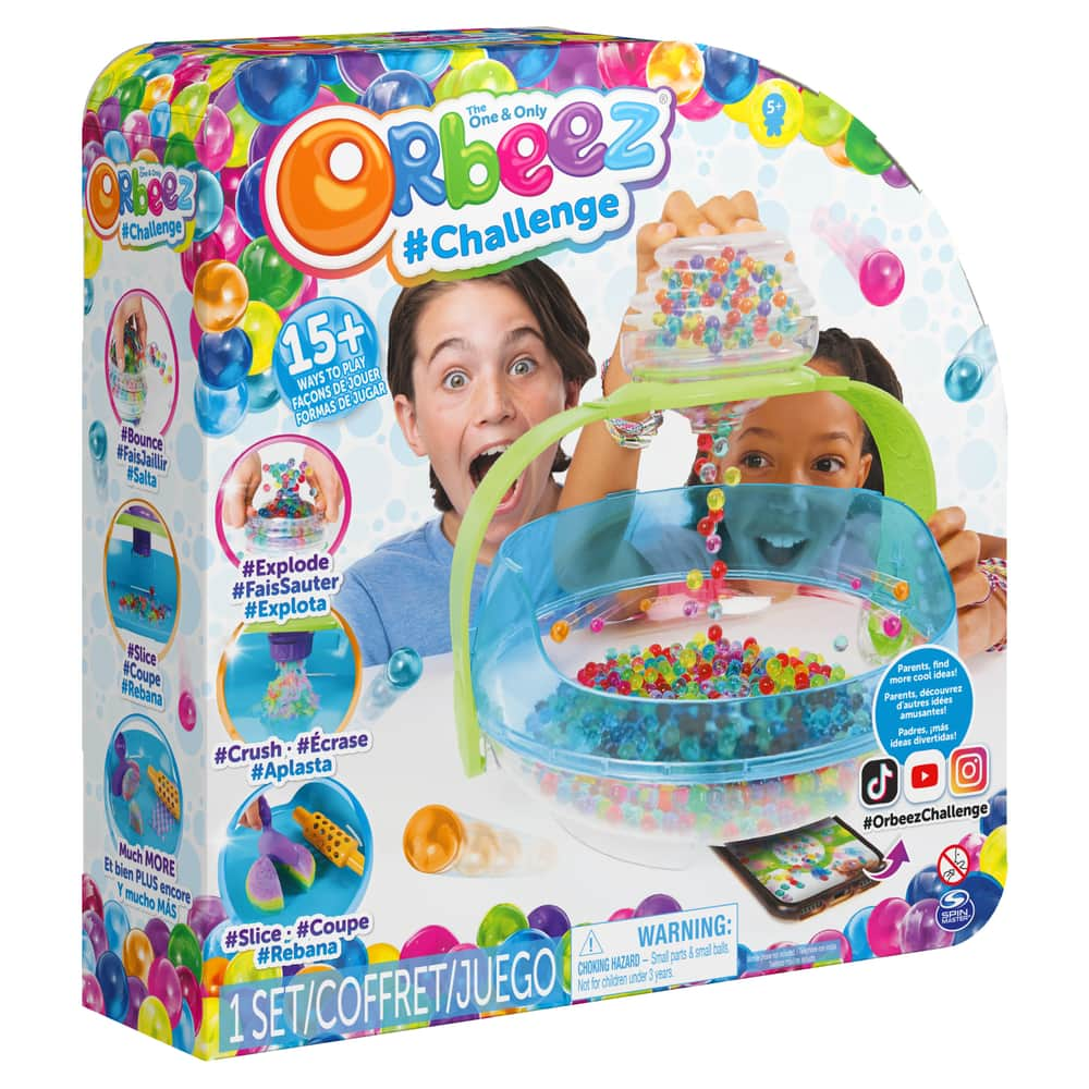 Orbeez The One and Only Sensory Toy, 2000 Non-Toxic Water Beads, With 6 ...