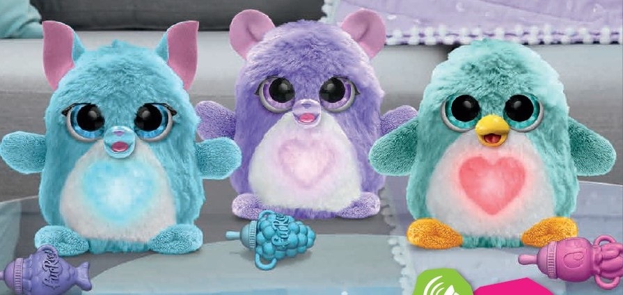 furReal Fuzzalots Arctic Pack Colour Change Interactive Toy Pets, Age 4 ...