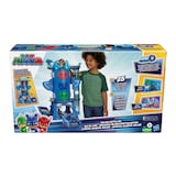 PJ Masks Deluxe Battle HQ Preschool Playset with 2 Action Figures & Vehicle, Age 3+ Front_Elevated