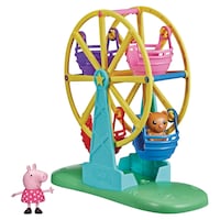 Peppa Pig Peppa’s Adventures Peppa’s Ferris Wheel Playset, Age 3+ Front_Angled_Left