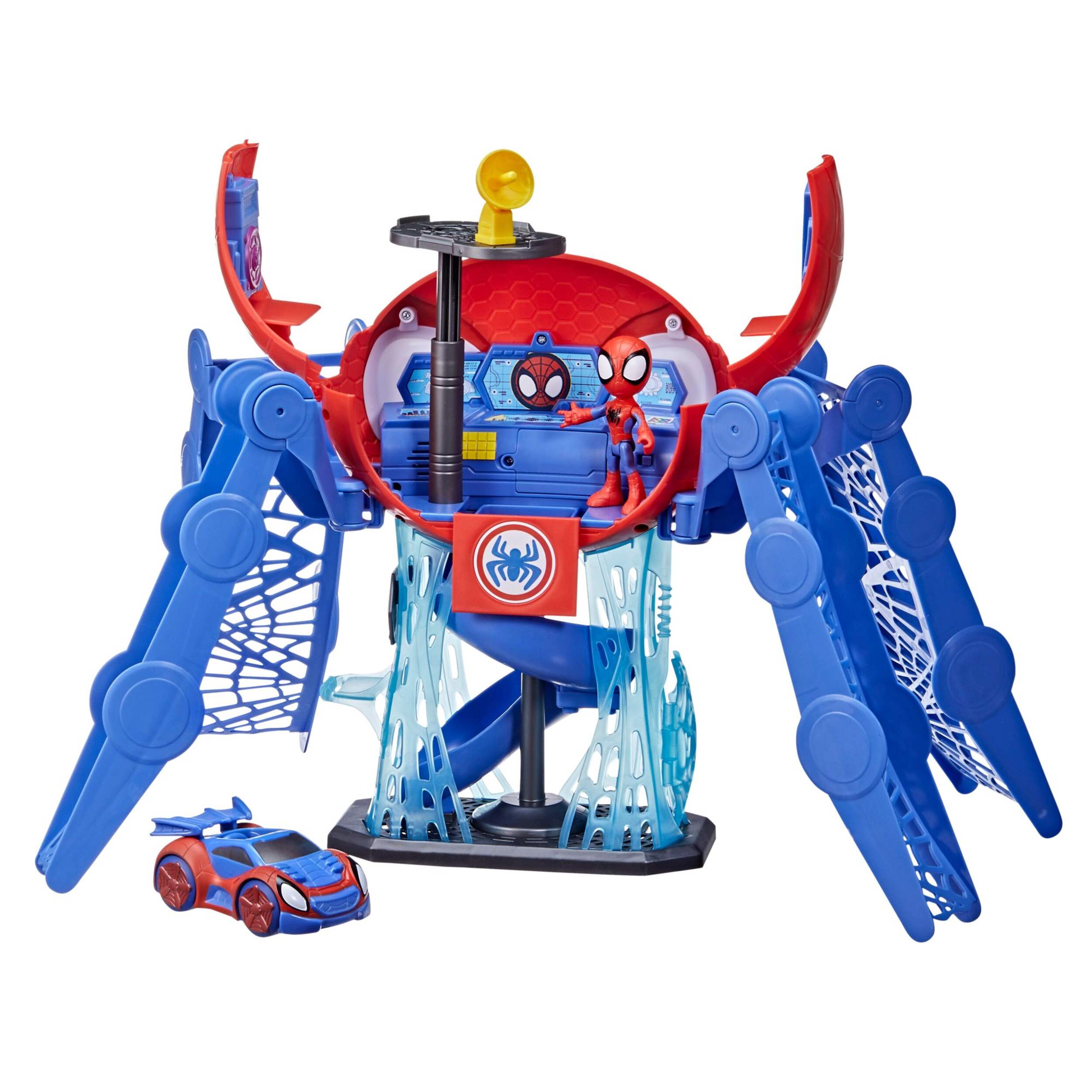 Playskool Marvel Spidey and His Amazing Friends Spidey Web Quarters, Age 3+ Front_Angled_Left