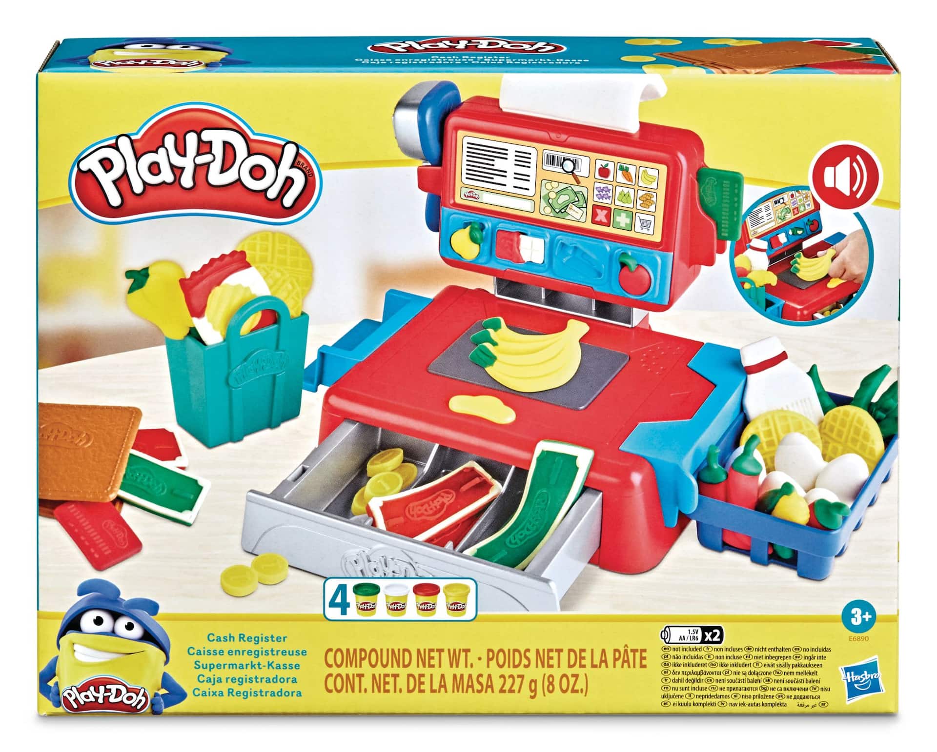  Play-Doh Cash Register Toy for Kids 3 Years and Up